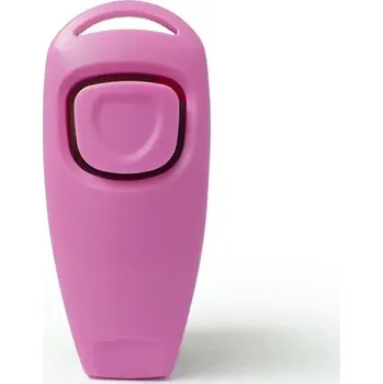 Výcviková píšťalka Surtep Animals Clicker - píšťalka na psa 7,5cm Barva: Růžová