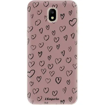 Pouzdro na mobilní telefon Odolné silikonové pouzdro iSaprio - Heart Dark - Samsung Galaxy J5 2017