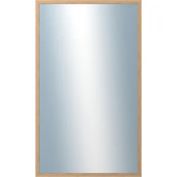 Zrcadlo DANTIK - Zarámované zrcadlo - rozměr s rámem cca 60x100 cm z lišty KASSETTE dub (2863)