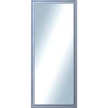 Zrcadlo DANTIK - Zarámované zrcadlo - rozměr s rámem cca 60x140 cm z lišty KOSTELNÍ malá modrá (3166)