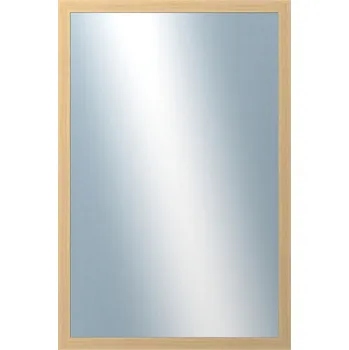 Zrcadlo DANTIK - Zarámované zrcadlo - rozměr s rámem cca 40x60 cm z lišty KASSETTE jasan (2860)