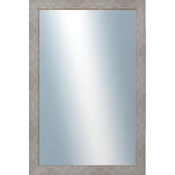 Zrcadlo DANTIK - Zarámované zrcadlo - rozměr s rámem cca 80x120 cm z lišty TOMAS bílá velká (3032)