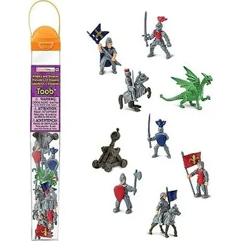 SAFARI 699904 TUBA RYTÍŘÍ A DRACI 9 ks