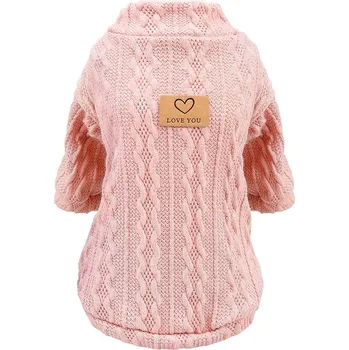 Obleček pro psa Surtep Animals Svetr/mikina pro psa Love You Barva: Růžová, Velikost: S