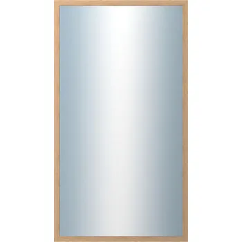 Zrcadlo DANTIK - Zarámované zrcadlo - rozměr s rámem cca 50x90 cm z lišty KASSETTE dub (2863)