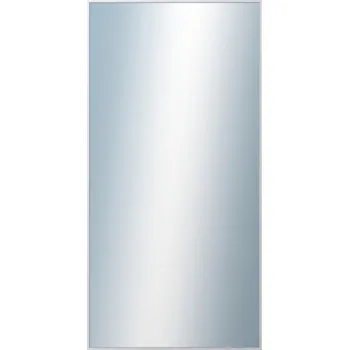 Koupelnový nábytek DANTIK - Zarámované zrcadlo - rozměr s rámem cca 50x100 cm z lišty Hliník stříbrná | P22-004 (7022004)