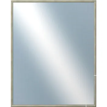 Zrcadlo DANTIK - Zarámované zrcadlo - rozměr s rámem cca 80x100 cm z lišty Y-ka oranžová linka (3128)