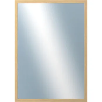 Zrcadlo DANTIK - Zarámované zrcadlo - rozměr s rámem cca 50x70 cm z lišty KASSETTE jasan (2860)