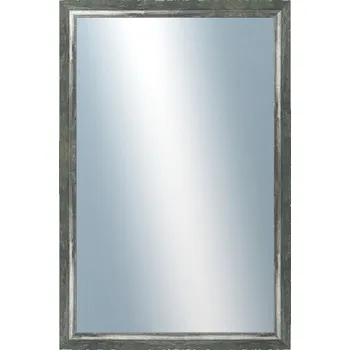 Zrcadlo DANTIK - Zarámované zrcadlo - rozměr s rámem cca 40x60 cm z lišty IVANETE zelená (2943)