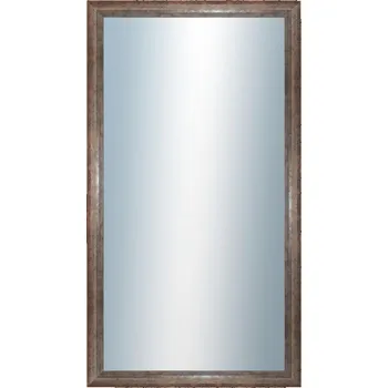 Zrcadlo DANTIK - Zarámované zrcadlo - rozměr s rámem cca 50x90 cm z lišty NEVIS červená (3051)