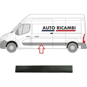 Lišta karosérie Ochranná lišta Renault Master od 2010 levá, posuvné dveře 1465 mm, 828210160R