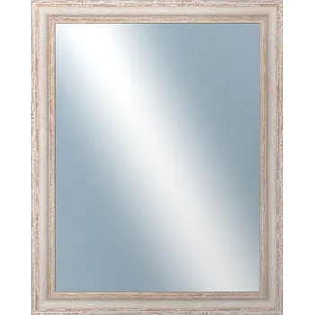 Zrcadlo DANTIK - Zarámované zrcadlo - rozměr s rámem cca 40x50 cm z lišty LYON šedá (2667)