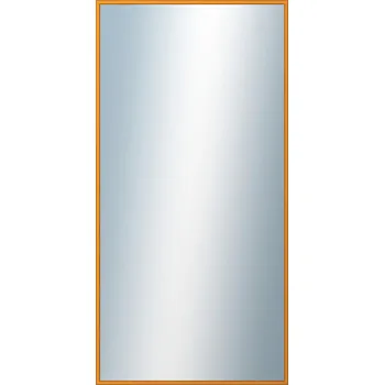 Koupelnový nábytek DANTIK - Zarámované zrcadlo - rozměr s rámem cca 50x100 cm z lišty Hliník oranžová | P269-217 (7269217)