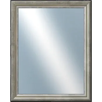 Zrcadlo DANTIK - Zarámované zrcadlo - rozměr s rámem cca 40x50 cm z lišty Anversa stříbrná (3152)