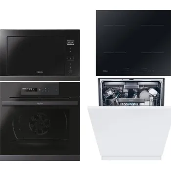 Domácí spotřebič Set Haier HWO60SM5B9BH + HOR38G5FT + HAIPSJ64MC + 6B0S3FSB