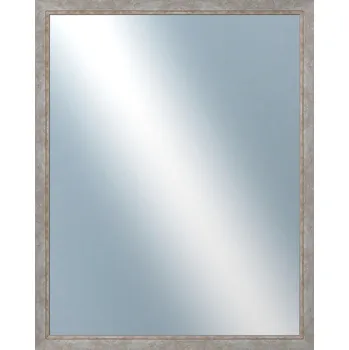 Zrcadlo DANTIK - Zarámované zrcadlo - rozměr s rámem cca 40x50 cm z lišty TOMAS bílá (3003)