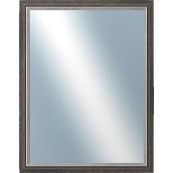 Zrcadlo DANTIK - Zarámované zrcadlo - rozměr s rámem cca 70x90 cm z lišty AMALFI černá (3118)