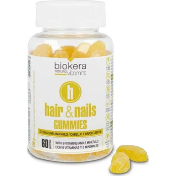 Salerm Biokera Gummies gumové vitamíny pro vlasy a nehty 150 g
