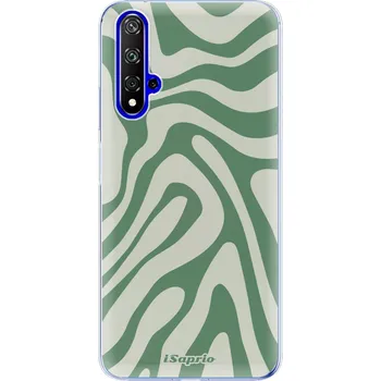 Pouzdro na mobilní telefon Odolné silikonové pouzdro iSaprio - Zebra Green - Huawei Honor 20