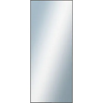 Koupelnový nábytek DANTIK - Zarámované zrcadlo - rozměr s rámem cca 50x120 cm z lišty Hliník černá | P22-021 (7022021)