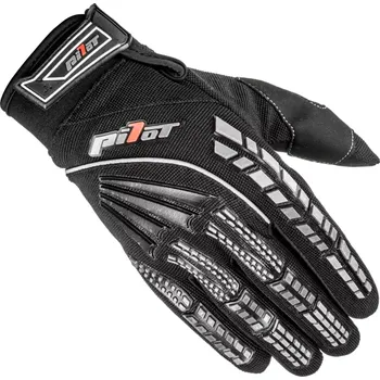 Moto rukavice Dětské motokrosové rukavice na motorku PILOT Pioneer černé