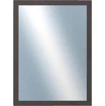 Zrcadlo DANTIK - Zarámované zrcadlo - rozměr s rámem cca 60x80 cm z lišty RETRO tmavě šedá (2529)
