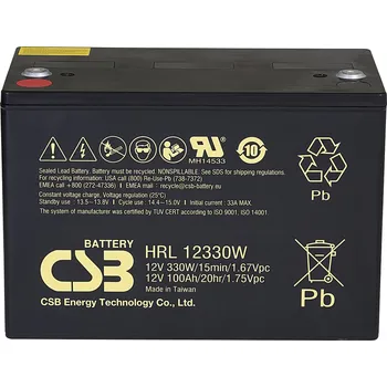 Elektronika Akumulátor CSB 12V, 100Ah (HRL12330W)
