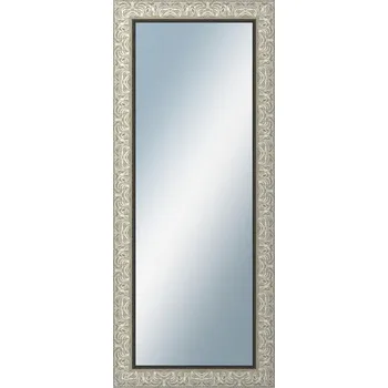 Zrcadlo DANTIK - Zarámované zrcadlo - rozměr s rámem cca 50x120 cm z lišty PRAHA stříbrná (2751)