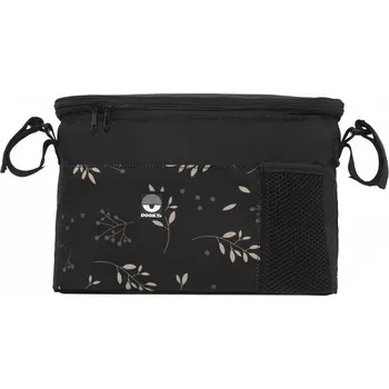 Příslušenství pro přepravu dětí DOOKY organizér BUGGY DELUXE Romantic Leaves Black