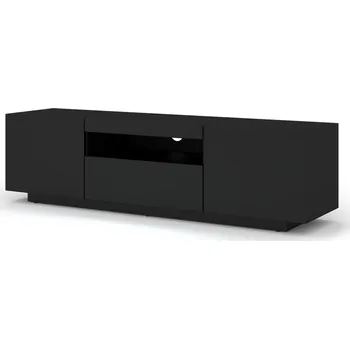 Televizní stolek ARTBm TV stolek AURA 150 | černý mat