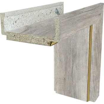 Zárubeň Obložková zárubeň Solodoor 70 P šířka 150 mm struktura dub canyon
