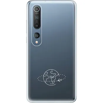 Pouzdro na mobilní telefon Odolné silikonové pouzdro iSaprio - čiré - Travel - Xiaomi Mi 10 / Mi 10 Pro