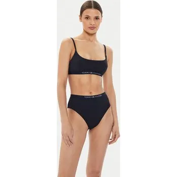 Dámské plavky Tommy Hilfiger Vrchní část bikin UW0UW05323 Tmavomodrá S