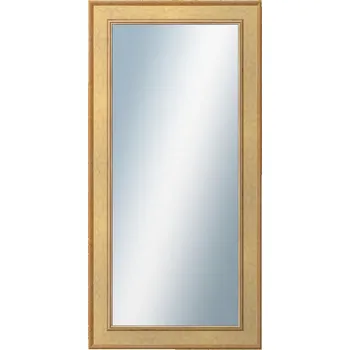Zrcadlo DANTIK - Zarámované zrcadlo - rozměr s rámem cca 50x100 cm z lišty TOOTH zlatá (2778)