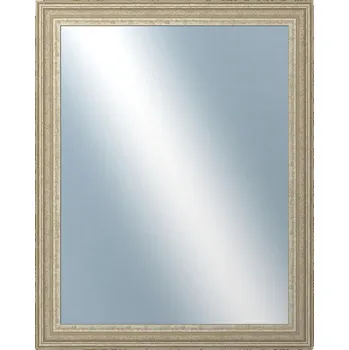 Zrcadlo DANTIK - Zarámované zrcadlo - rozměr s rámem cca 40x50 cm z lišty LYON stříbrná (2704)