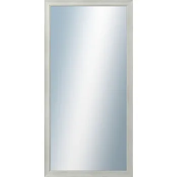 Zrcadlo DANTIK - Zarámované zrcadlo - rozměr s rámem cca 60x120 cm z lišty ANDRÉ velká bílá (3155)