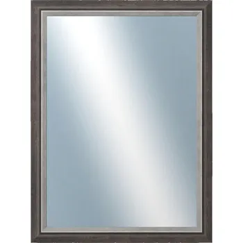 Zrcadlo DANTIK - Zarámované zrcadlo - rozměr s rámem cca 60x80 cm z lišty AMALFI černá (3118)