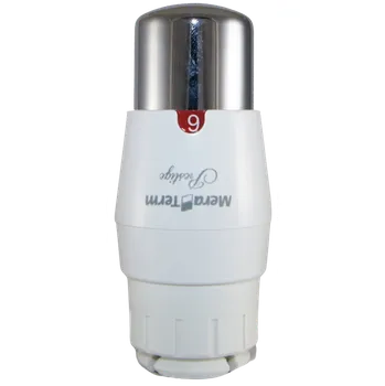 Hlavice pro radiátor Vario Term Termostatická hlavice Prestige se západkovým systémem GS.04 Barva: Bílá/chrom