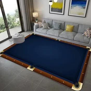 Koberec Kuchyňská a koupelnová protiskluzová rohož | koberec se vzorem kulečníku - 12,100 x 150 cm 39 x 59 palců