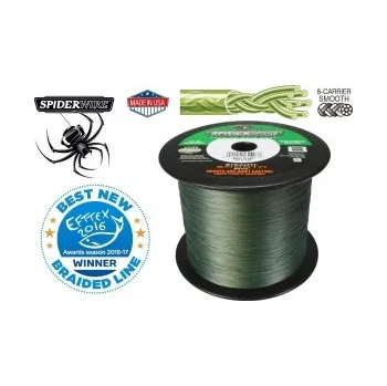 Pletená šňůra Spiderwire Stealth Smooth 8 - Moss Green 0,39mm 46,3kg