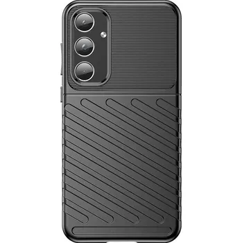 Pouzdro na mobilní telefon Pouzdro Thunder Case pro Samsung Galaxy A35 5G černé