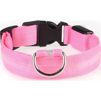 Obojek pro psa Surtep Animals LED Obojek pro psa Mesh Barva: Růžová, Velikost: XL