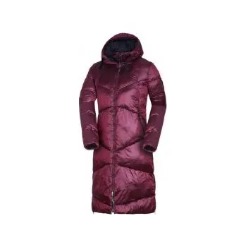 Dámská casual bunda Northfinder Constance wine L; Červená bunda + DÁREK DLE VÝBĚRU!