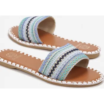 Dámské pantofle Krásné letní dámské pantofle BJ655-71 WHITE , VELIKOST 38