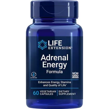 Zdraví Life Extension Adrenální energetická formule (60 Veg Kapsla)