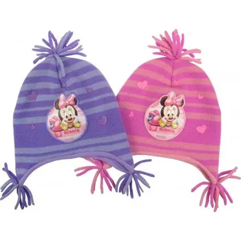 Pokrývka hlavy Licence Only ZIMNÍ BABY ČEPICE MINNIE MOUSE fialová Velikost: 48/50