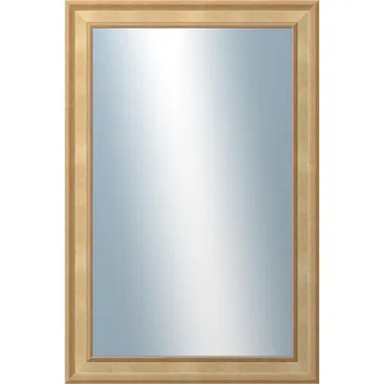 Zrcadlo DANTIK - Zarámované zrcadlo - rozměr s rámem cca 40x60 cm z lišty TOOTH malá zlatá (3161)
