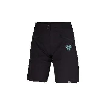 Cyklistické kalhoty Northfinder Marion black L; Černá kraťasy + DÁREK DLE VÝBĚRU!