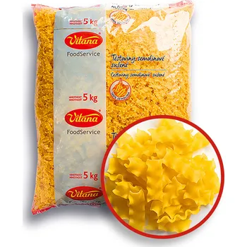 Široké nudle - těstoviny semolinové sušené 5kg Vitana