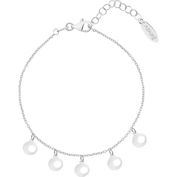 Náramek Stříbrný náramek - kroužky - AP537-4301